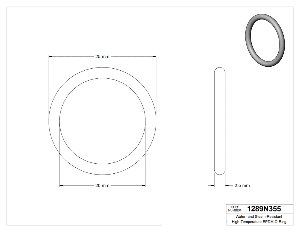Technical drawing - 1289N355